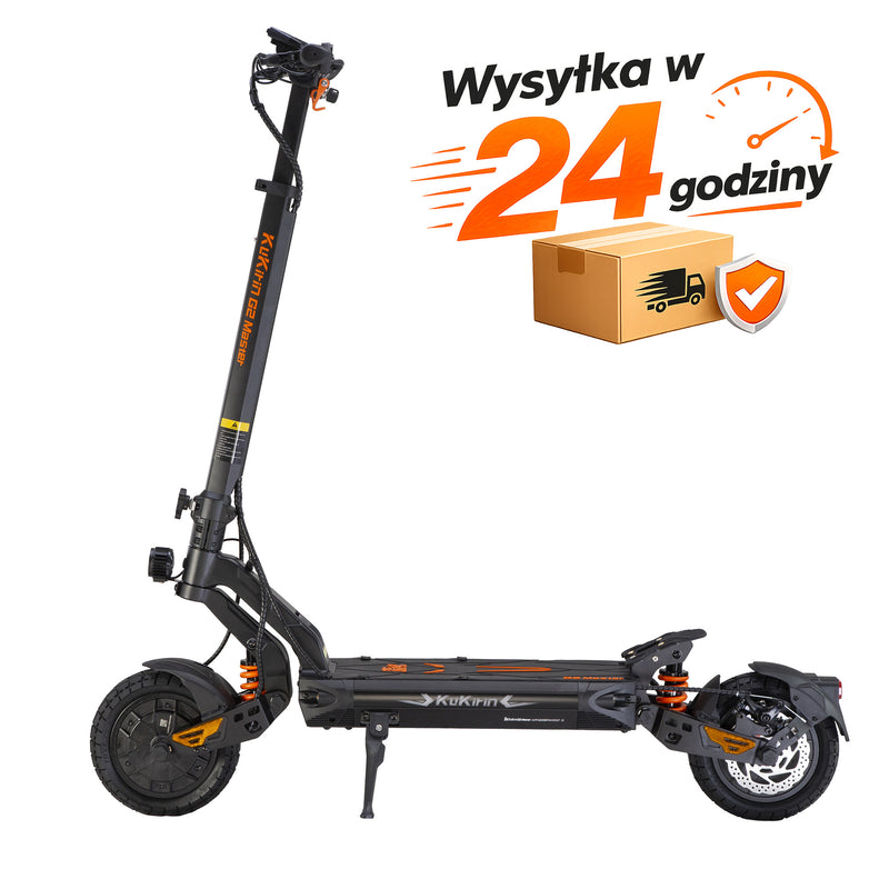 Załaduj obraz do przeglądarki galerii, Hulajnoga Elektryczna KuKirin G2 Master | Prędkość Maksymalna 60km/h | Zasięg 70km | Silnik 1000W*2