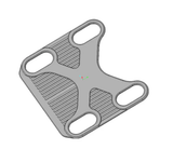 Tylna gumowa podkładka Kukirin G2