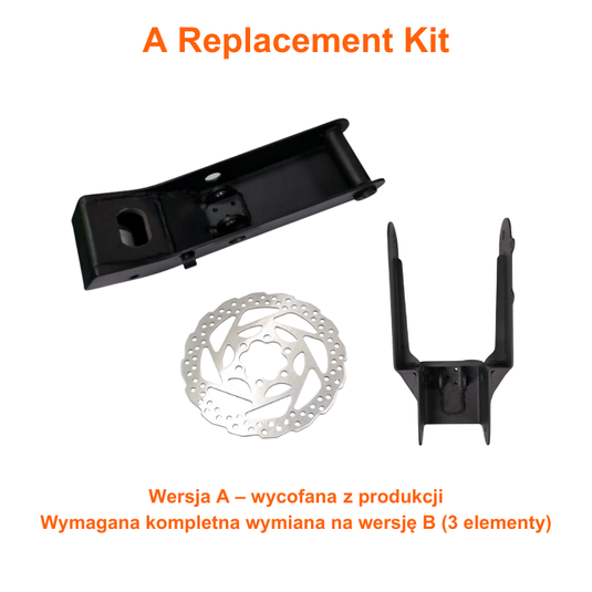 Uchwyt przedniego wahacza KuKirin G2