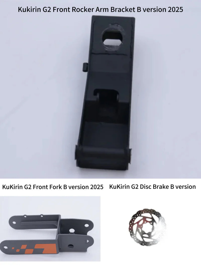 Zestaw wsporników przedniego wahacza Kukirin G2