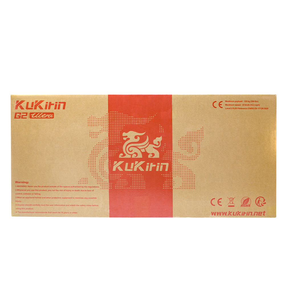 Hulajnoga Elektryczna KuKirin G2 Ultra | Prędkość Maksymalna 50KM/H | Zasięg 55KM | 2 x800 Wh