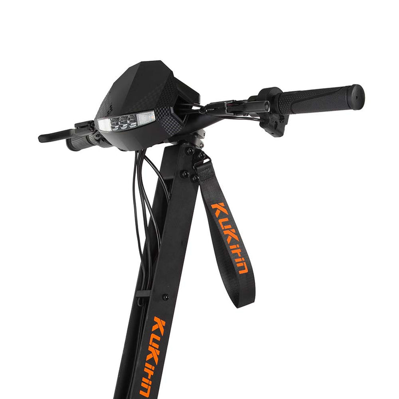 Załaduj obraz do przeglądarki galerii, Profil hulajnogi KuKirin G4 ukazujący jej zwartą i zwrotną konstrukcję
