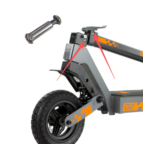 Śruba mechanizmu składania KuKirin G2